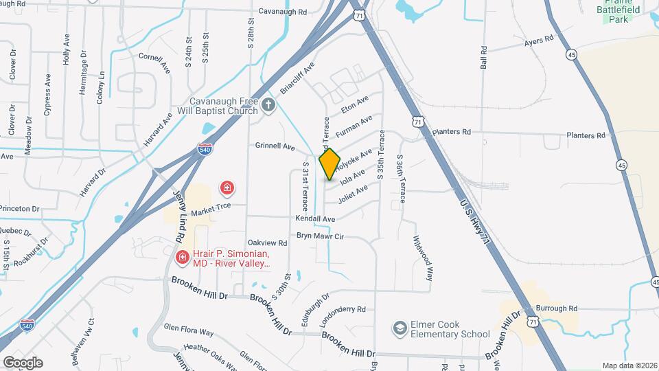 3201 Iola Ave Map and Location Details