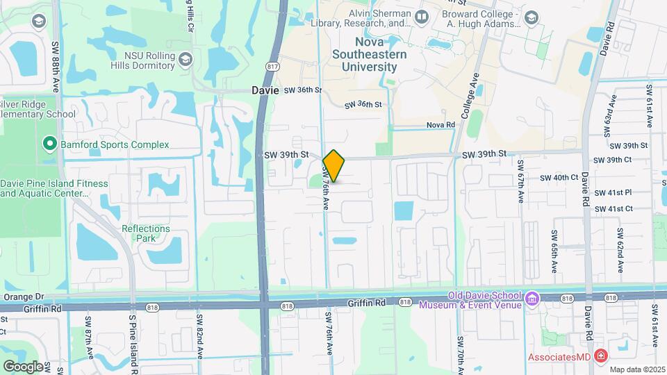 4100 SW 76th Ave Map and Location Details