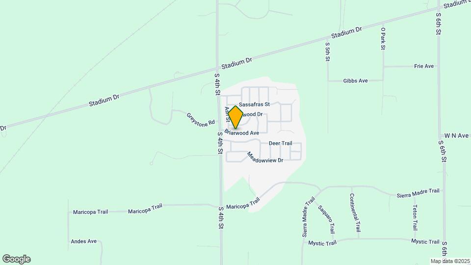 8937 Briarwood Ave Map and Location Details