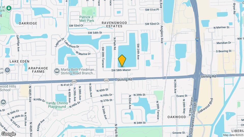 2543 SW 58th Manor Map and Location Details