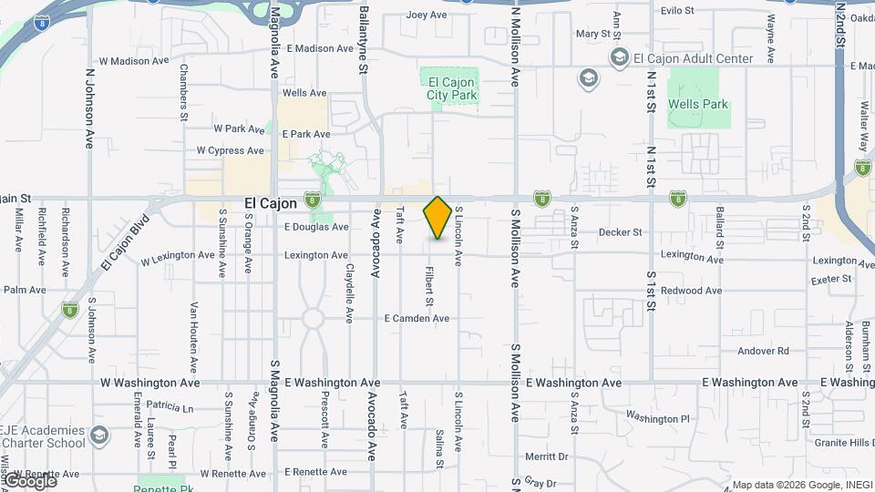 620 E Lexington Ave Mapa y Detalles de la Ubicación