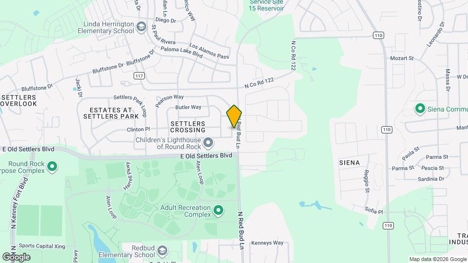 2626 Pearson Way Map and Location Details