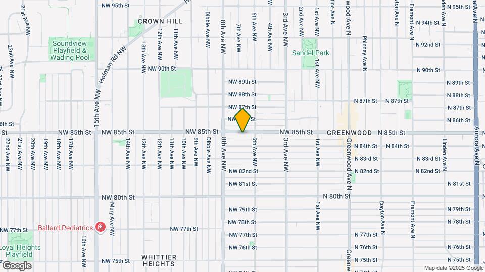 621 NW 85th St Map and Location Details