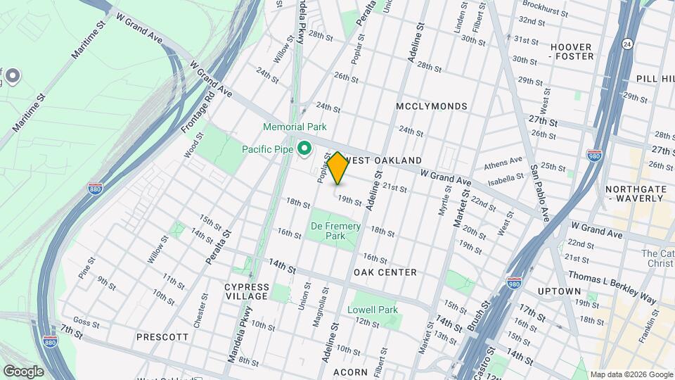 1924 Union St, Unit 14 Mapa y Detalles de la Ubicación