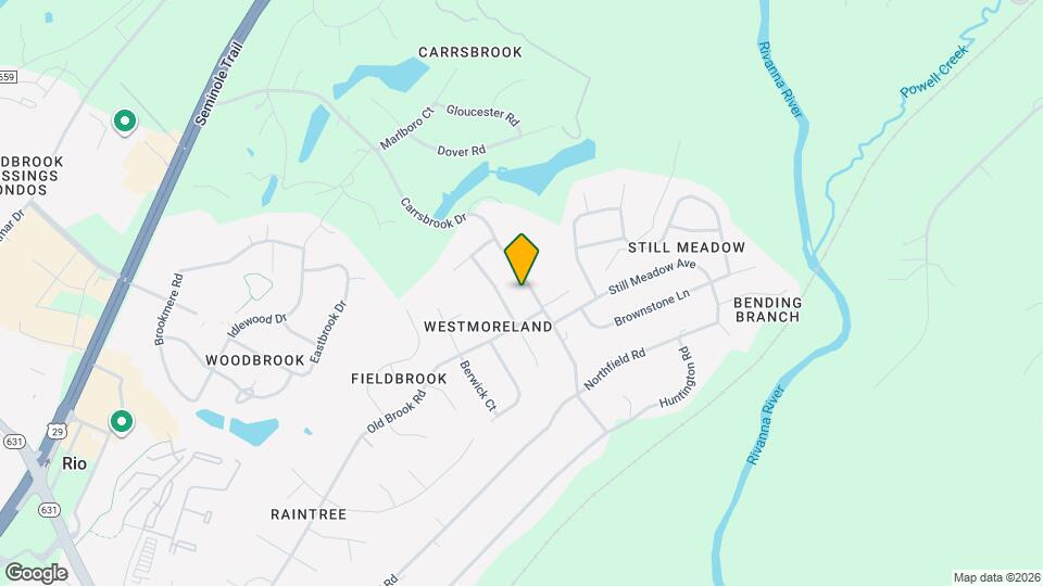 415 Carrsbrook Dr Map and Location Details