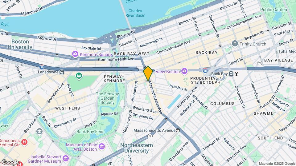 4 Haviland St, Unit B1 Map and Location Details