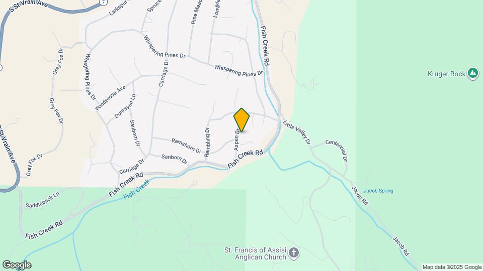 2910 Aspen Dr, Unit Walkout Basement Apt. Map and Location Details