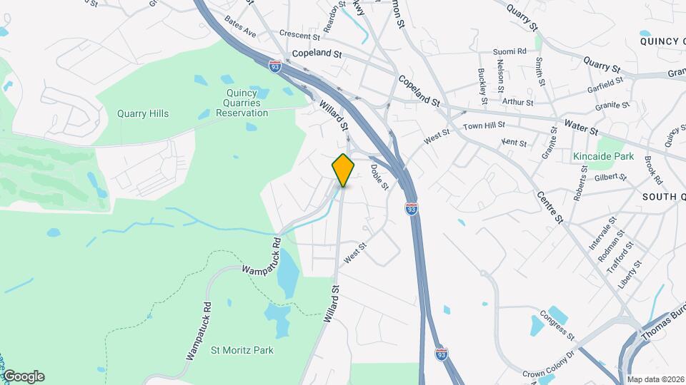 530 Willard St Mapa y Detalles de la Ubicación