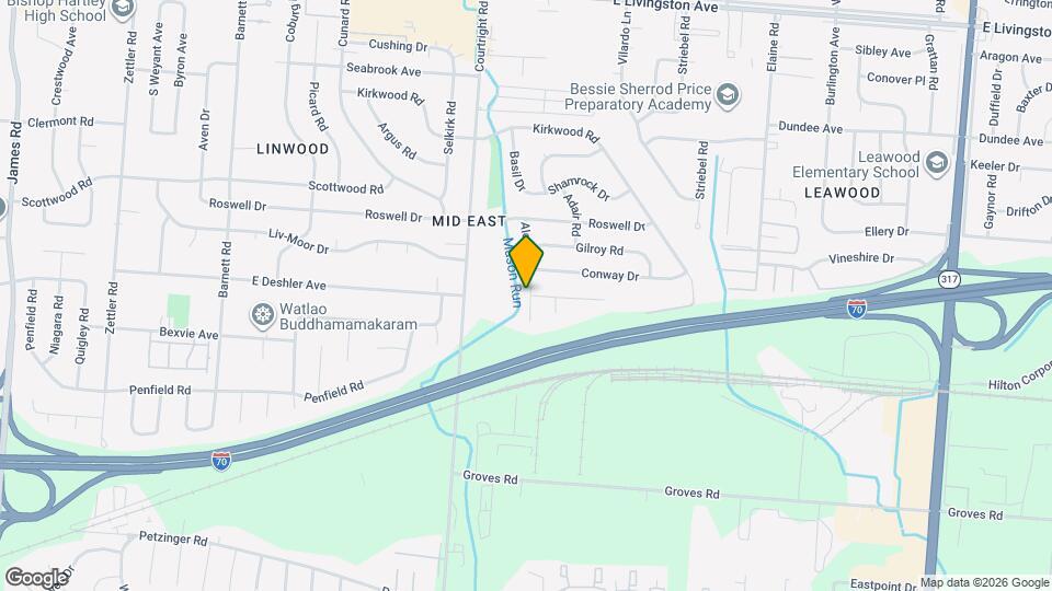 1775 Alcoy Dr Map and Location Details