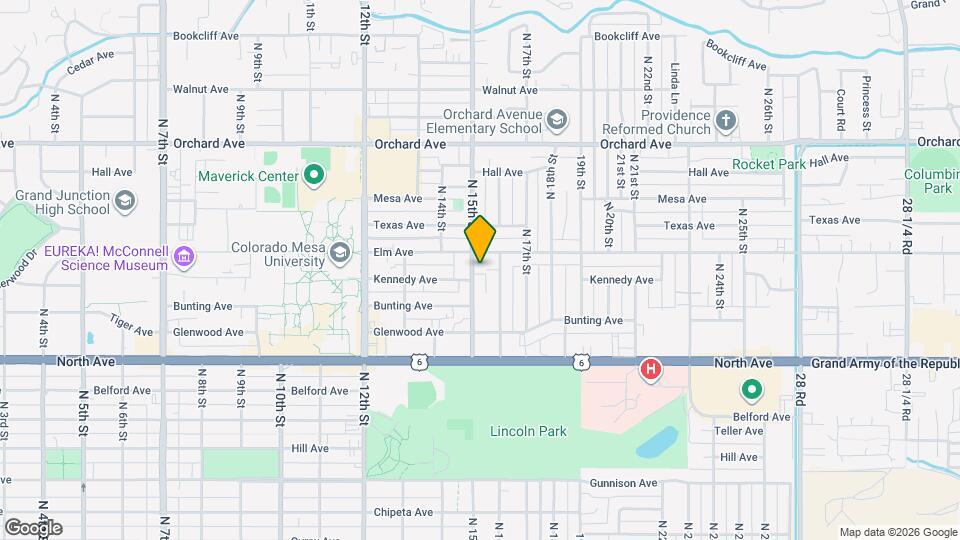 1420-1430 N 15th St Map and Location Details