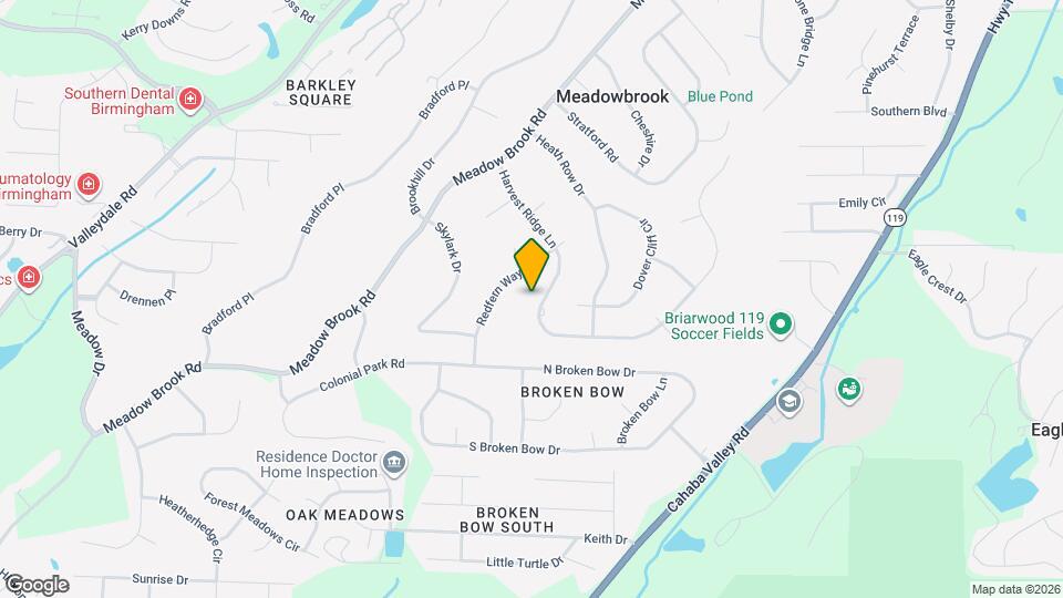 5283 Harvest Ridge Ln Map and Location Details