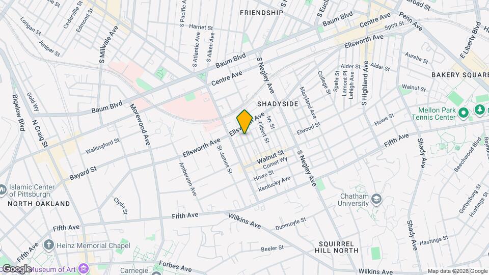 619 Copeland St, Unit Apt 2 Studio Map and Location Details