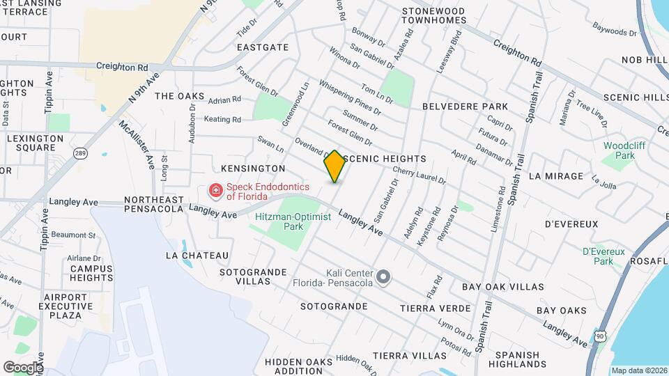 5641 Hibiscus Rd Map and Location Details