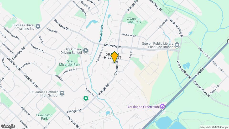 404 Grange Rd Map and Location Details