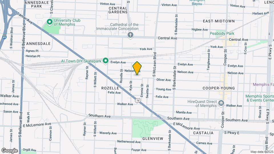 1736 Euclid Ave Mapa y Detalles de la Ubicación