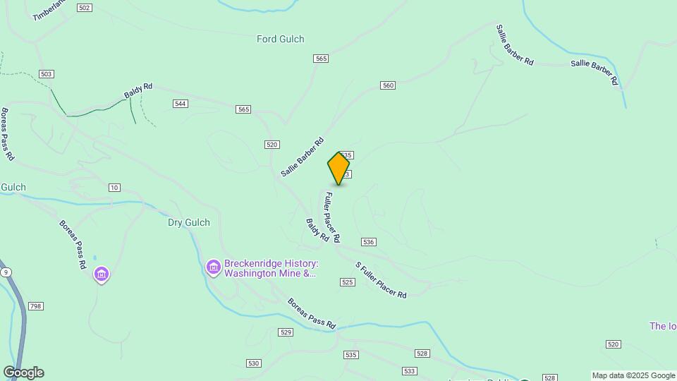 160 Fuller Placer Rd Map and Location Details