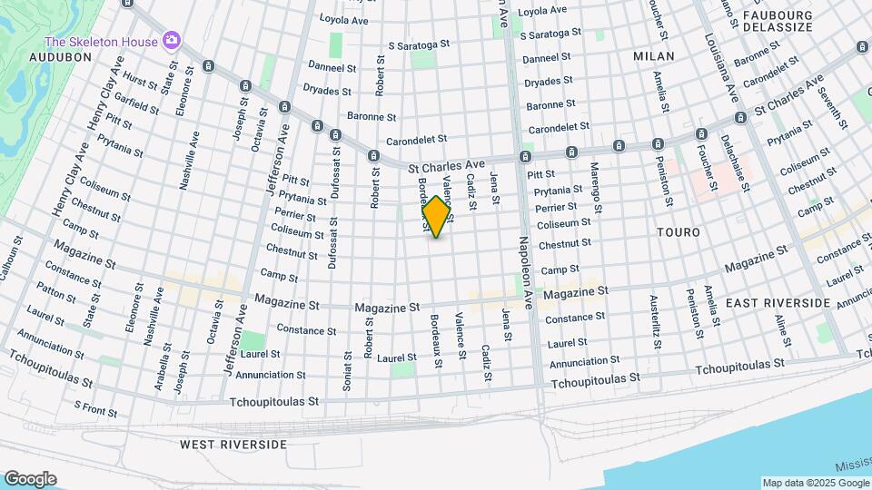 1115 Bordeaux St Map and Location Details