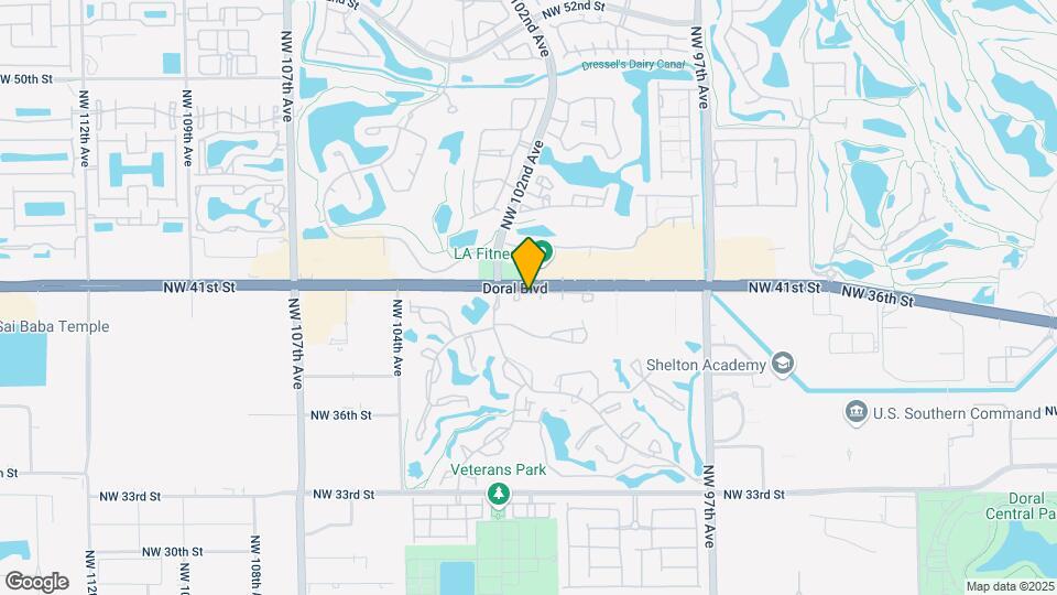 10114 NW 41st St Map and Location Details