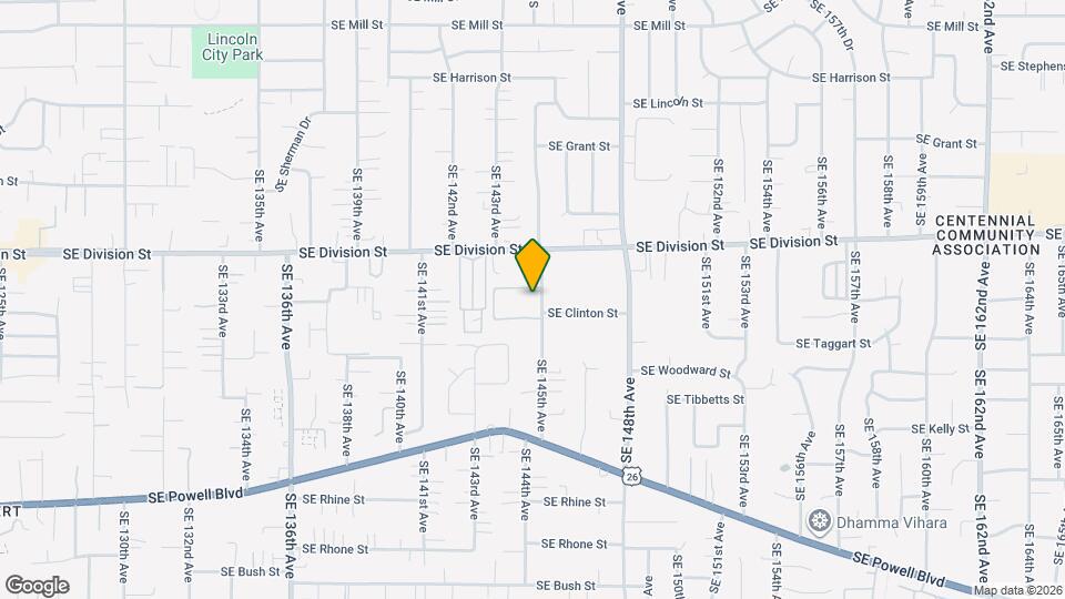 2629 SE 145th Ave Map and Location Details