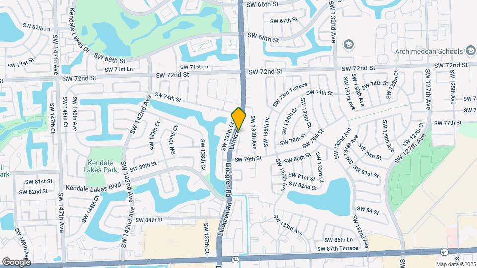 13685 SW 76th St Map and Location Details