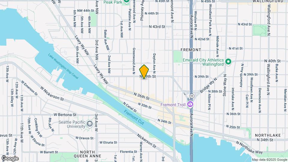 3648 Phinney Ave N Map and Location Details