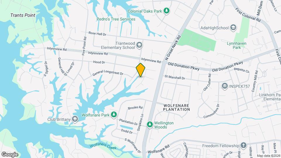 917 General Lee Dr Map and Location Details