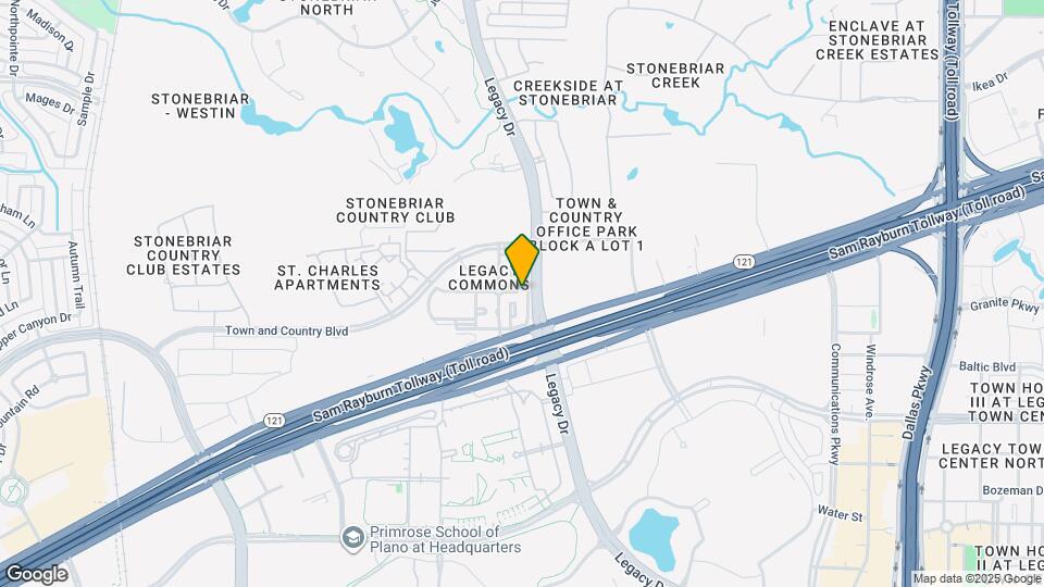 1221 Legacy Dr Map and Location Details