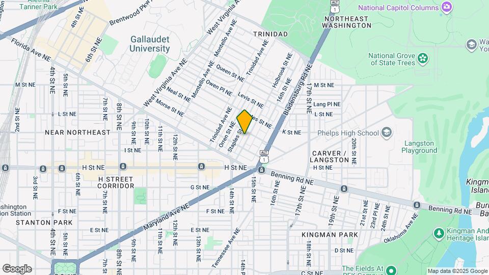 1220 Holbrook St Ne Map and Location Details