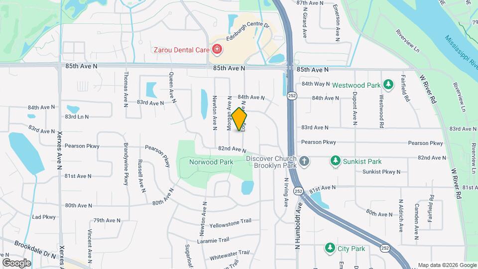 8217 Logan Ave N Mapa y Detalles de la Ubicación