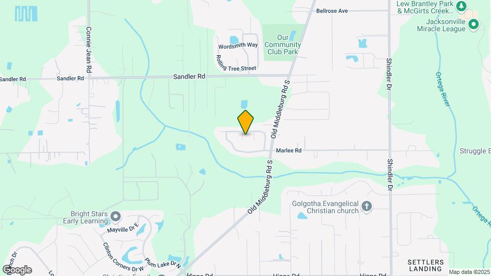 6639 Leslie Oaks Ln Map and Location Details