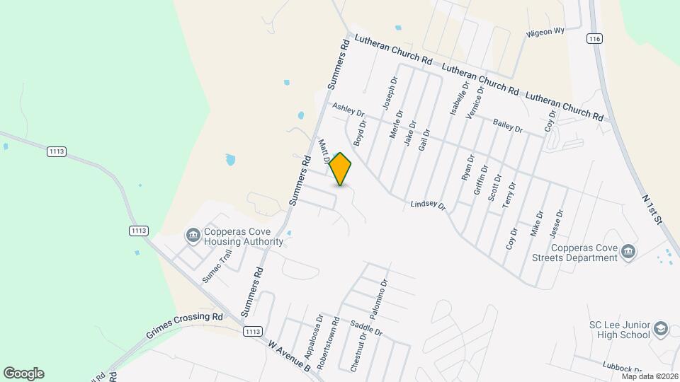 2906 Starlight Dr Map and Location Details