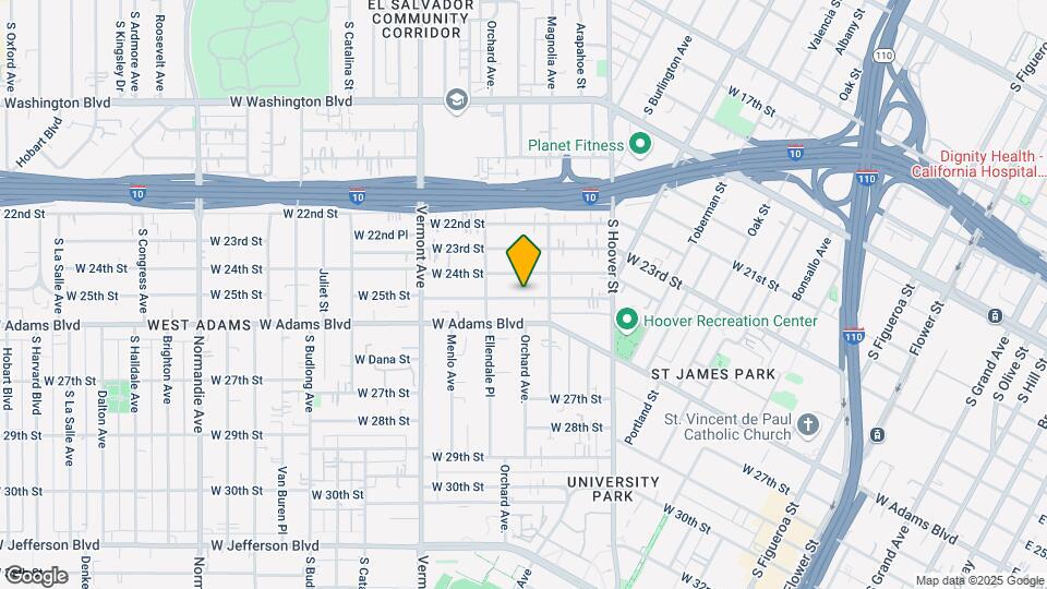 1237 W 25th St Mapa y Detalles de la Ubicación