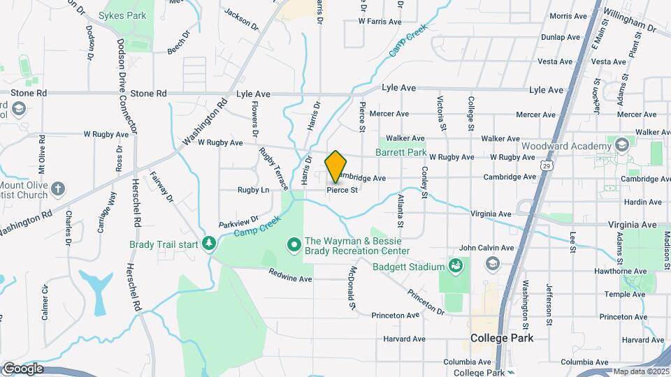 2151 Park Terrace Map and Location Details