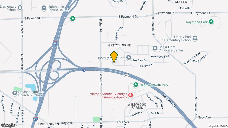 2547 Greythorne Dr Map and Location Details