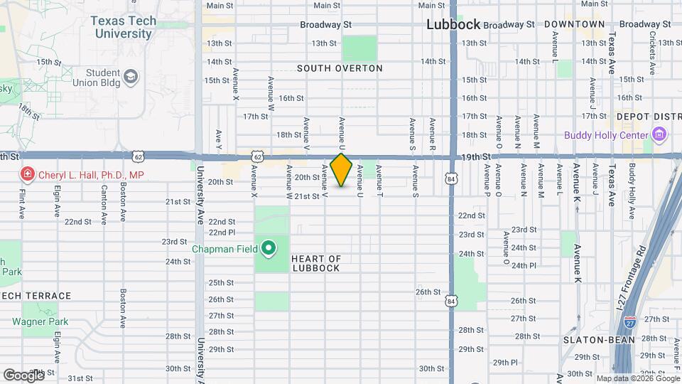 2114 21st St Map and Location Details