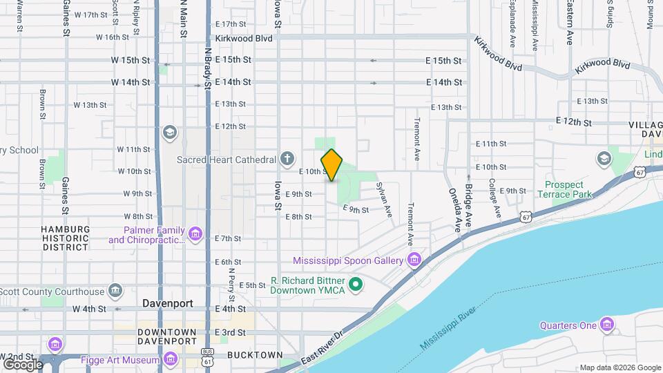 915 Farnam St Map and Location Details