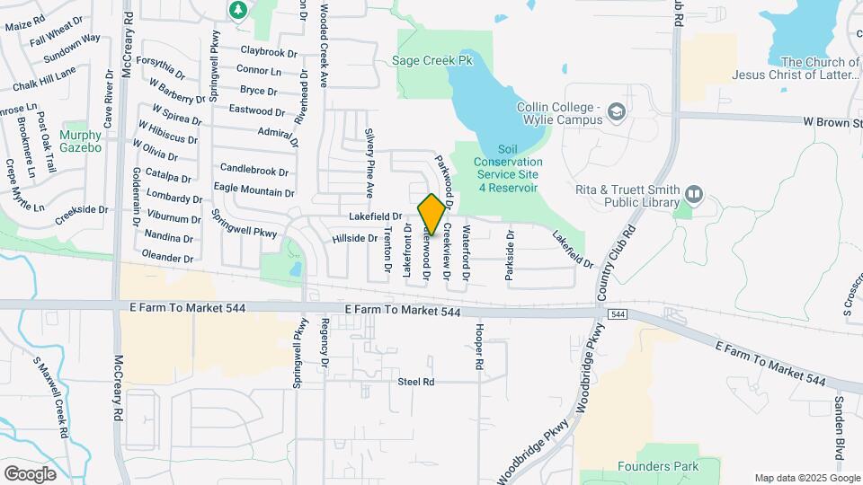 202 Waterwood Dr Map and Location Details