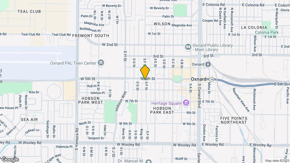 706-720 W 5th St Map and Location Details
