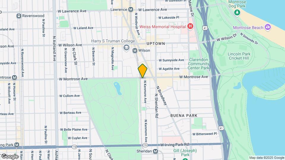 4356 N Kenmore Ave Map and Location Details