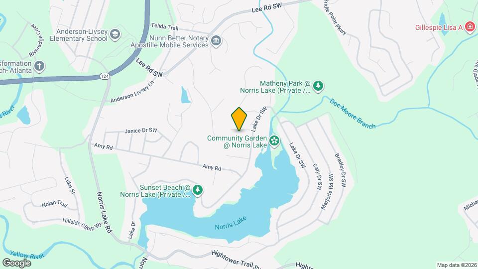 4412 Lucy Ln SW Mapa y Detalles de la Ubicación