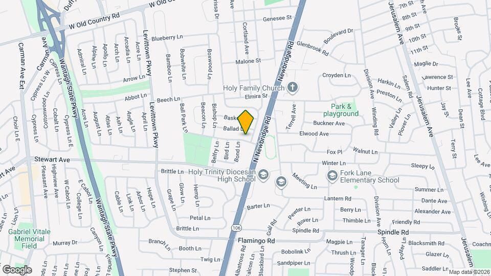 107 Ball Park Ln Map and Location Details