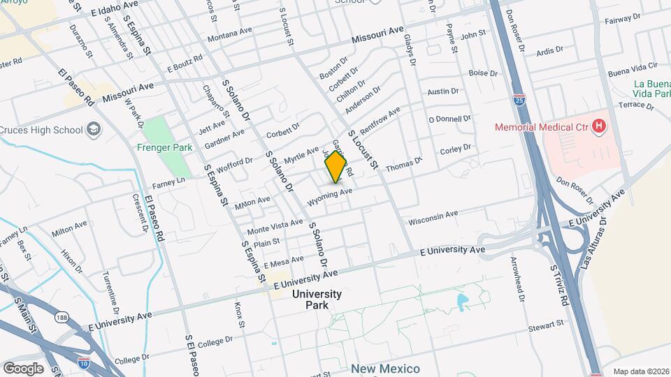 1415 Wyoming Ave, Unit 001 Mapa y Detalles de la Ubicación