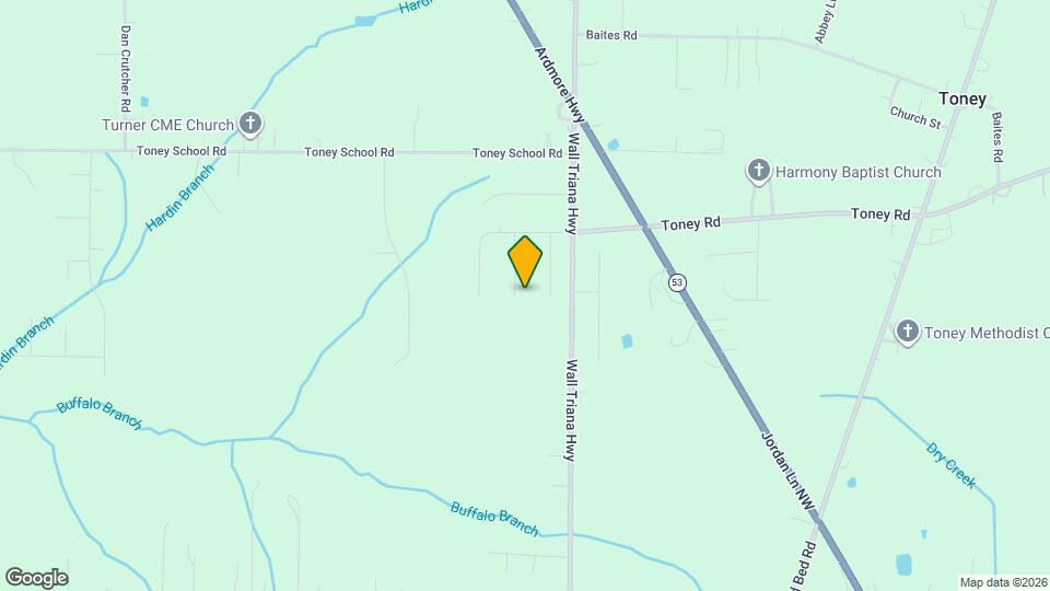 121 Hulsey Ln Map and Location Details
