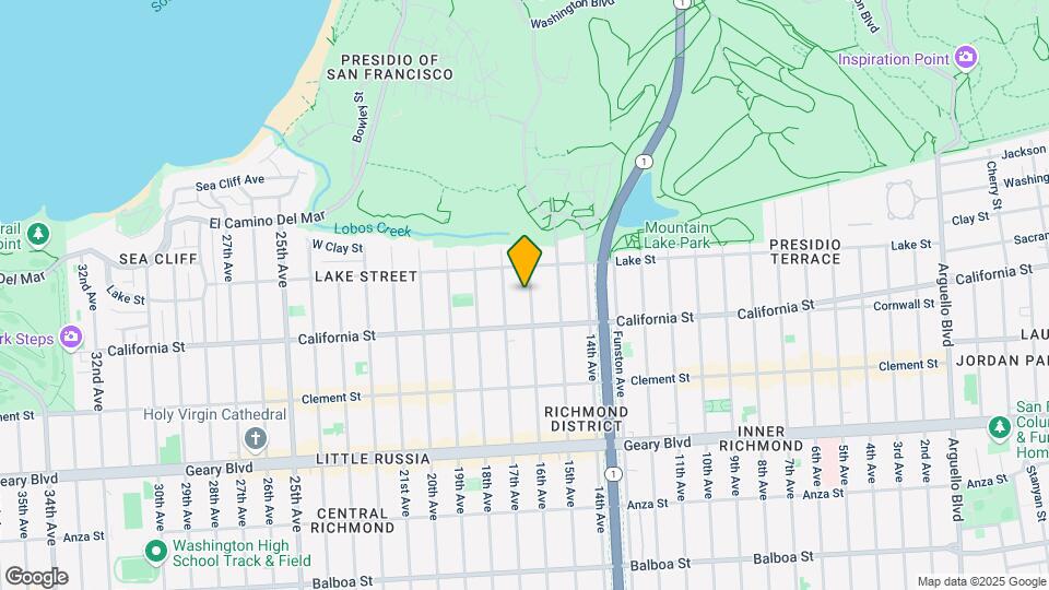 147 16th Ave Map and Location Details