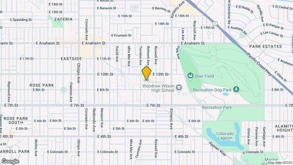 843-849 Belmont Ave Mapa y Detalles de la Ubicación