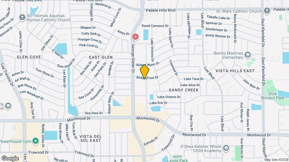 2133 Lake Omega St Map and Location Details