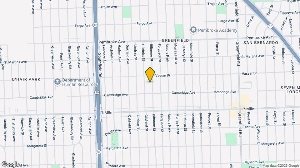 19345 Biltmore St Map and Location Details