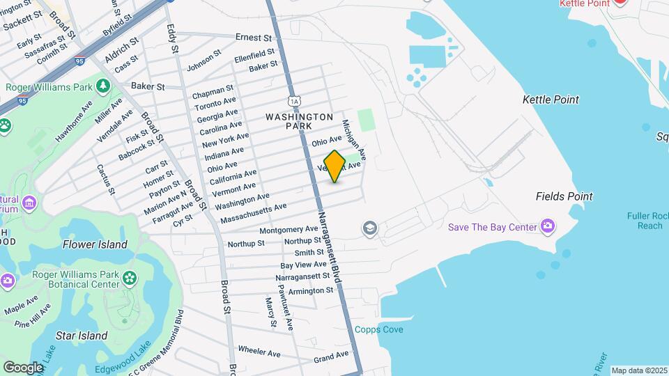 127 Massachusetts Ave Map and Location Details