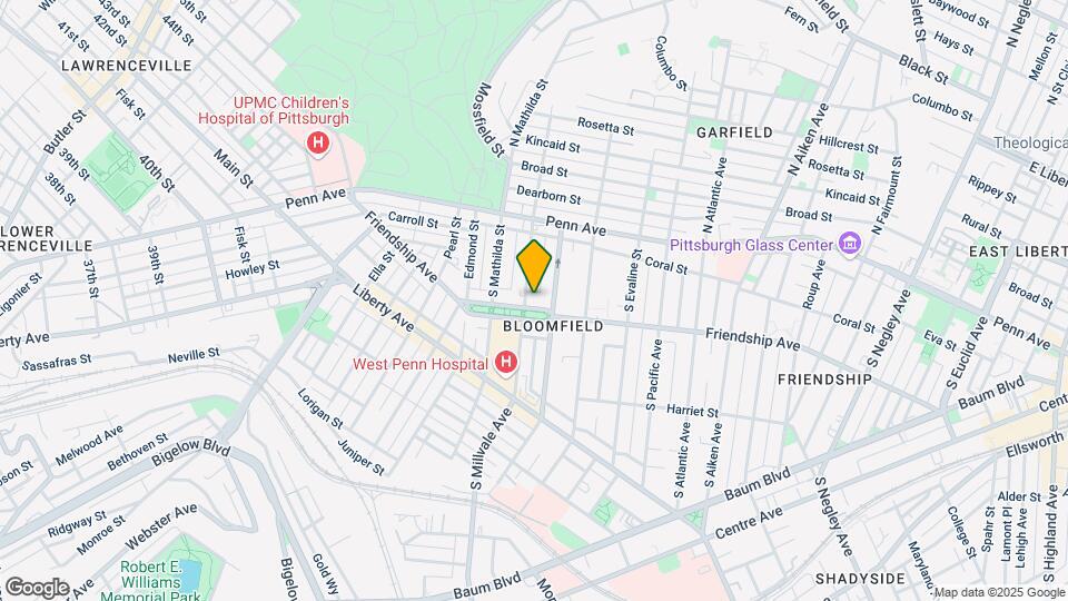 4907 Friendship Ave Map and Location Details