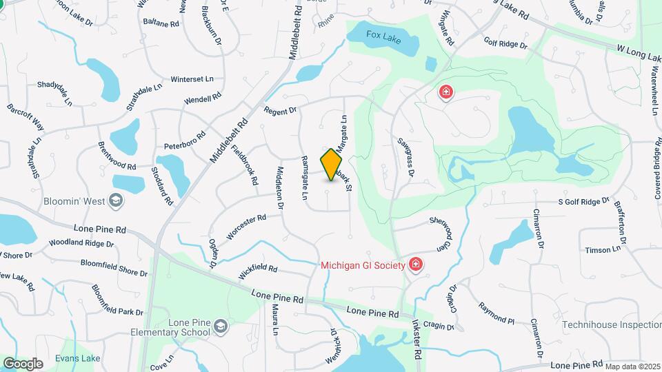 4409 Exmoor Cir Map and Location Details
